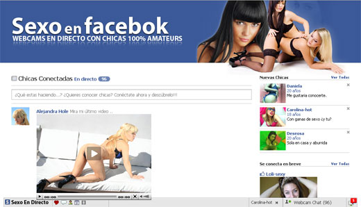 sexo en facebok