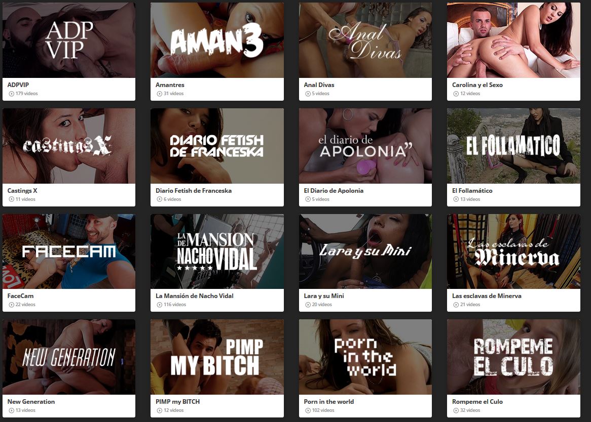 porno en español, series porno españolas